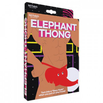 Tanga de Elefante - Rojo - Talla única