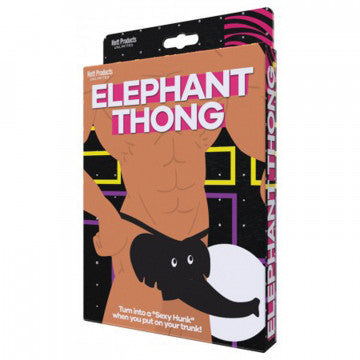 Tanga de Elefante - Negro - Talla única