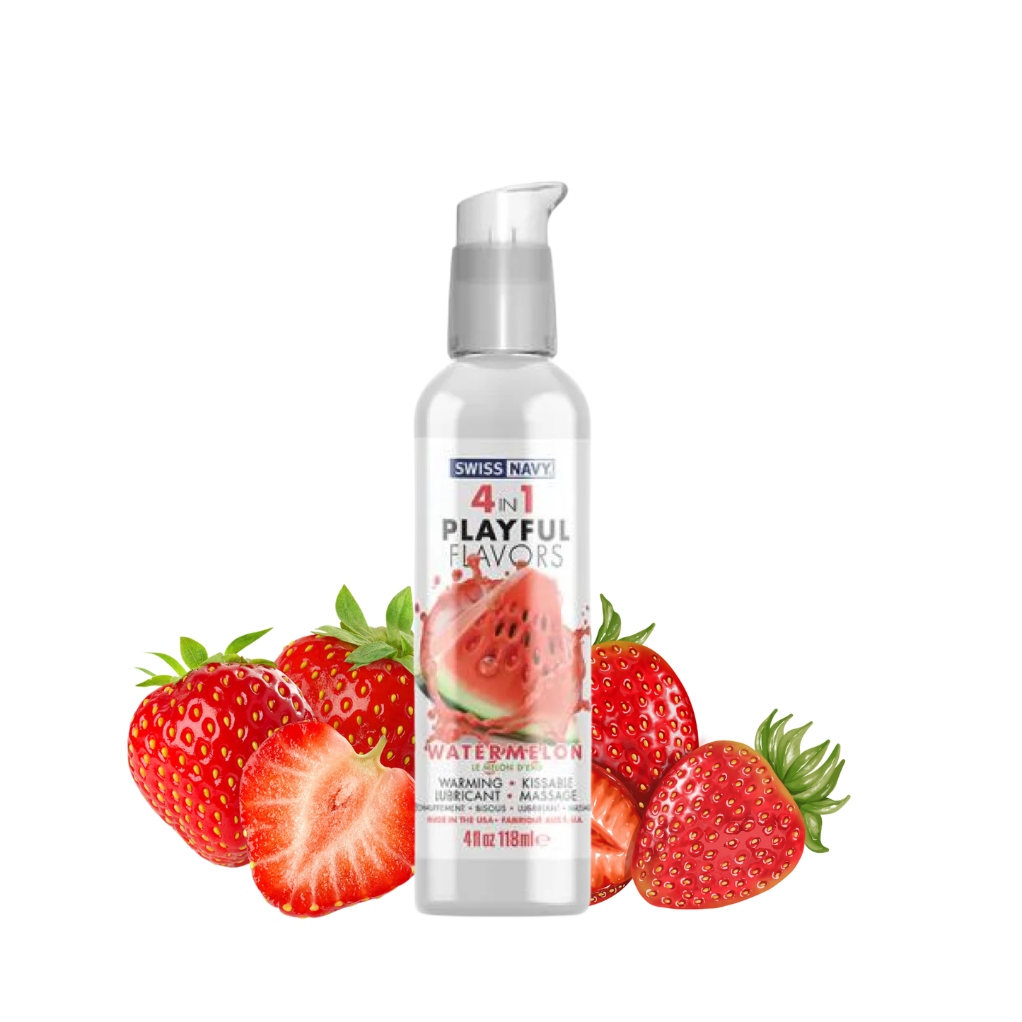 Lubricante 4-en-1 Sabor de Sandía - 4oz