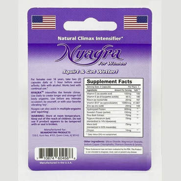 Nyagra Intensificador de Clímax