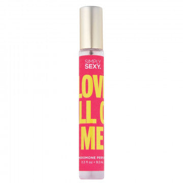 Perfume con Feromonas Simply Sexy “Love All of Me” – 0.3 oz