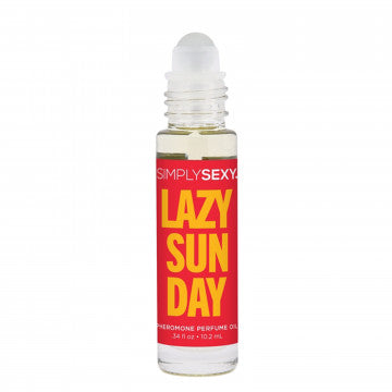 Perfume con Feromonas Simply Sexy “Lazy Sunday” – Aceite Roll-On 0.34 oz