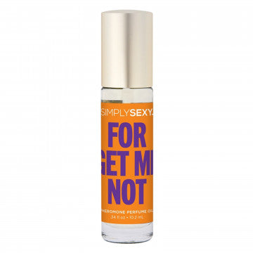 Perfume con Feromonas Simply Sexy “Forget Me Not” – Aceite Roll-On 0.34 oz