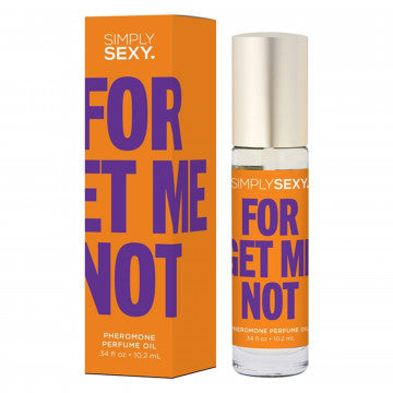 Perfume con Feromonas Simply Sexy “Forget Me Not” – Aceite Roll-On 0.34 oz